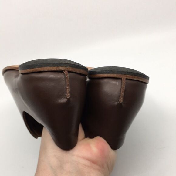 Cydwoq Flex-W Handmade in USA Brown Leather Oxfords Loafers EU size 38 1/2 - Picture 9 of 17